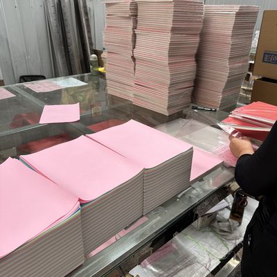 Color Woodfree Offset Printing Paper with PE Coating Material Custom Order Accepted