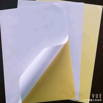 Directly from the Mill Custom Sticker Paper with Rubber Adhesive and Big Sheet Size