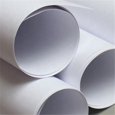Free Sample Office White Woodfree Offset Paper Jumbo Roll for Custom Orders