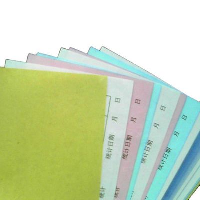 Coated 100% Original Wood Pulp Carbonless/ NCR Paper for Printing Blue and Black Image