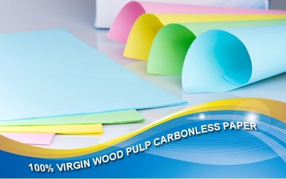 Industrial Ncr Carbonised Continuous Carbonless Copy Paper with Customes Requirements
