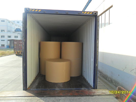 High Durability 80g White 850mm Copy Paper Jumbo Roll for A4 Paper Production