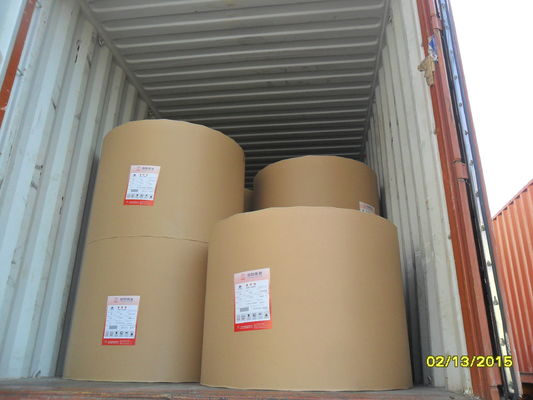High Durability 80g White 850mm Copy Paper Jumbo Roll for A4 Paper Production