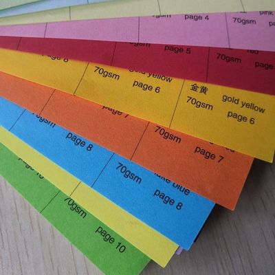 Tracing Paper 55-150gsm Red/Yellow/Green/Pink Color Woodfree Offset Paper/Bond Paper
