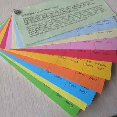 Tracing Paper 55-150gsm Red/Yellow/Green/Pink Color Woodfree Offset Paper/Bond Paper