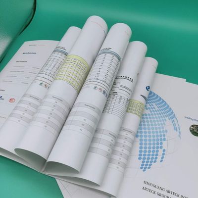 Chemical Pulp Certificating C2s Art Card 100% Virgin Pulp Coated 2 SIide Paper In Roll