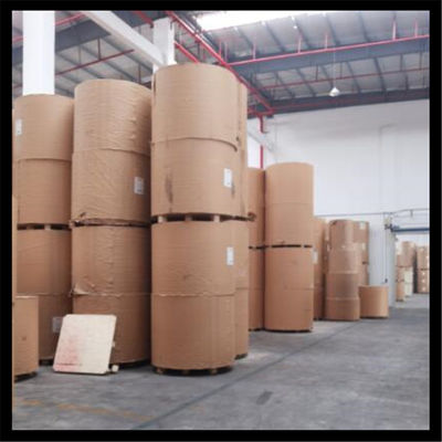 Anti-Curl Copy Paper Jumbo Roll for A4 Cutting Made from Wood Pulp