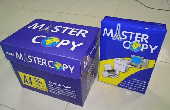 White A4 Copy Paper 75gsm 80gsm Made from 100% Virgin Wood Pulp for Writing and Copying