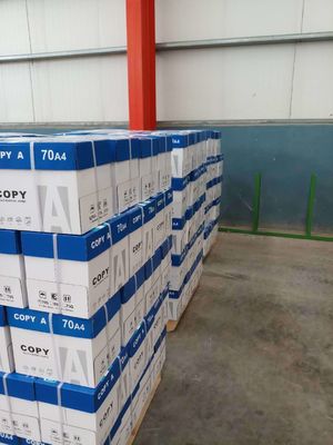 White A4 Copy Paper 75gsm 80gsm Made from 100% Virgin Wood Pulp for Writing and Copying