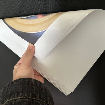 Virgin Pulp Coated Art Paper 80gsm 90gsm 100gsm 150gsm 170gsm 300gsm for End Printing