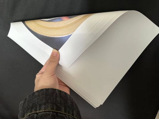Hot Stamping Surface Finish Coated Paper Glossy 90gsm-300gsm for High Gloss Art Paper