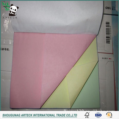 48-80gsm Virgin Wood Pulp Colour Carbonless Paper for Paper Roll Manufacturing