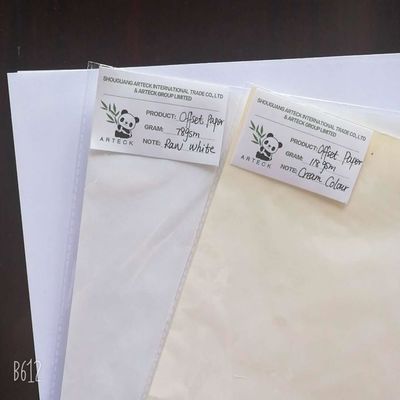 Uncoated Two Sided Woodfree Offset Paper with Virgin Wood Pulp at Best