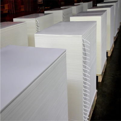 Ivory Board Folding Box Board Paper with PVC Coating Material and Virgin Pulp Style