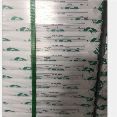 Offset Printing Compatible 80/90gsm C2S Art Paper Gloss for Magazine Printing