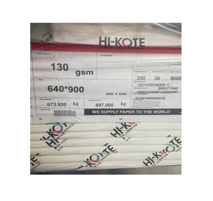Anti-Curl HI-kote C2S Art Paper Trusted by Chemical-Mechanical Pulp Manufacturers