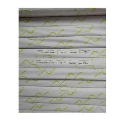 Single Side Coated FBB Ivory Board for Packaging Customizable Packaging Solution