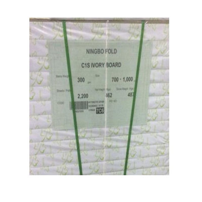 Single Side Coated FBB Ivory Board for Packaging Customizable Packaging Solution
