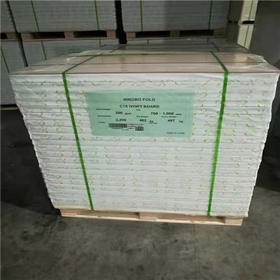 AAA Grade Ningbo Fold C1S/FBB/Ivory Board for Packing and Printing 711*1118
