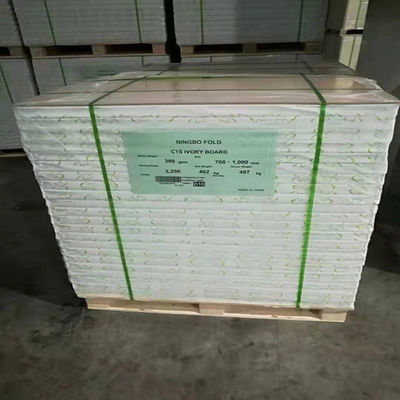 210/230/250/270/300/350gsm Ningbo Fold FBB/Ivory Board Perfect for Cosmetic Packaging