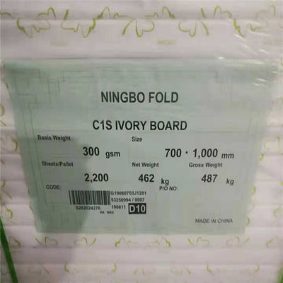 Customizable Packaging Solution Ningbo Fold FBB with White Wood Pulp Material